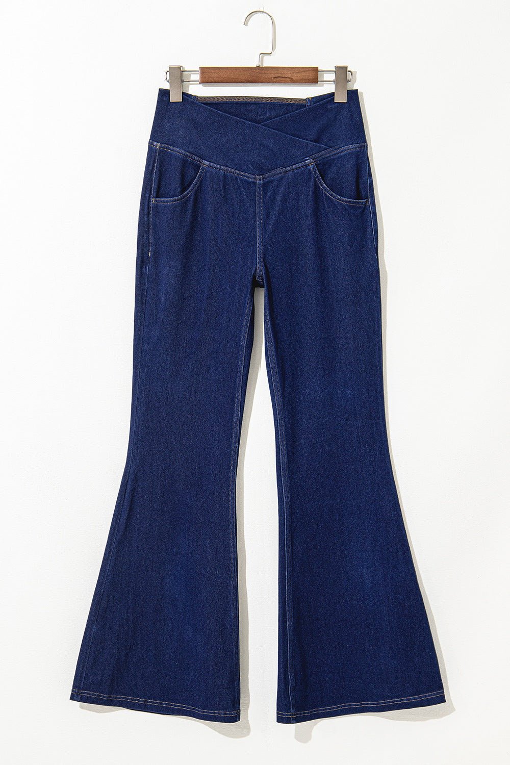 High-Waisted Flare Jeans - Lara Moda